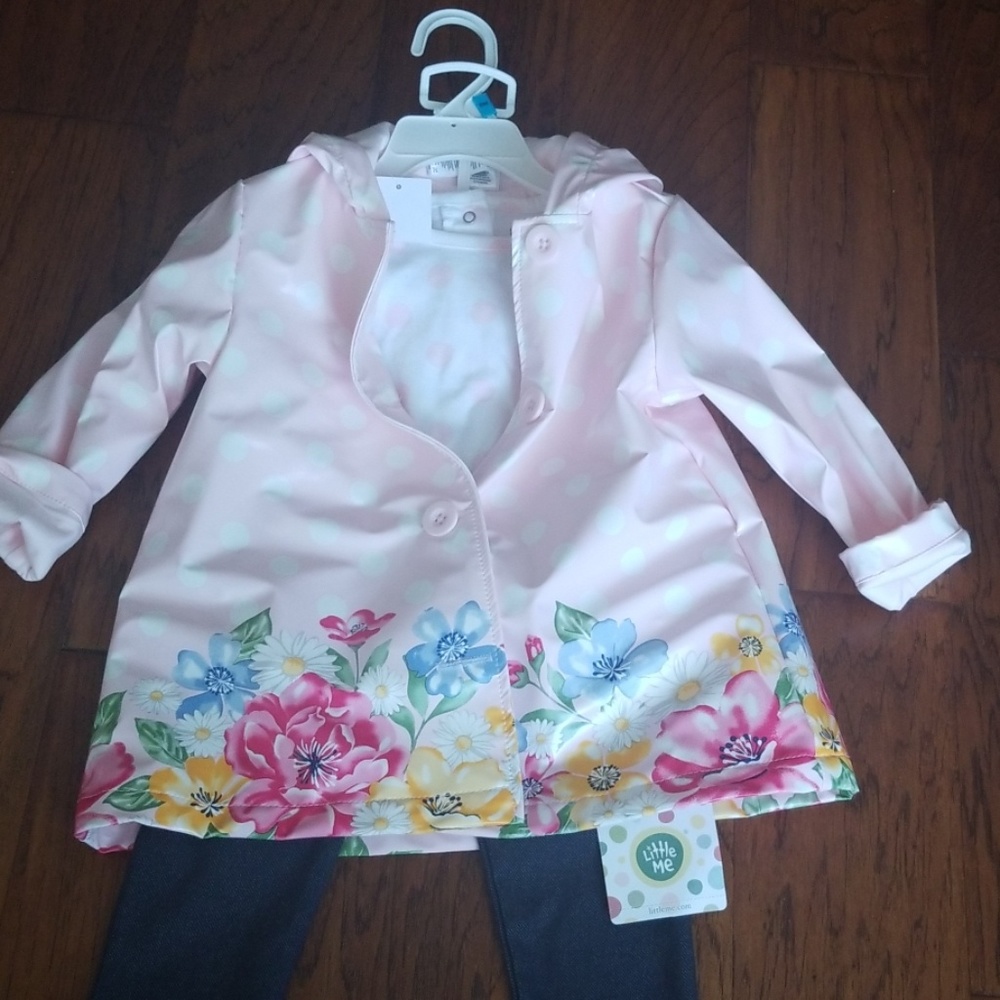 Little Me(Rain coat,3pc)